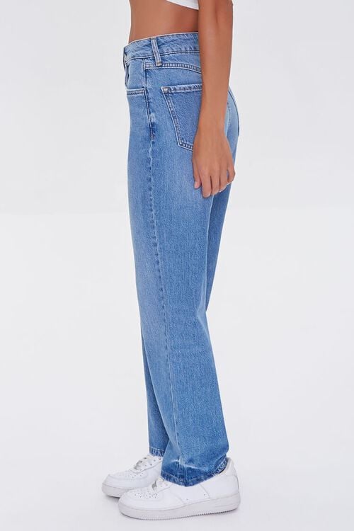 MEDIUM DENIM Premium High-Waist 90s Fit Jeans, image 3