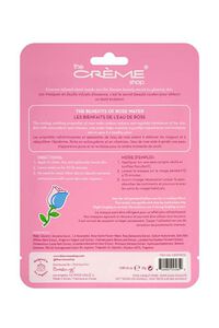 WHITE/MULTI The Crème Shop Rose Water Face Mask, image 2
