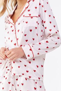 Heart Print Pajama Set, image 4