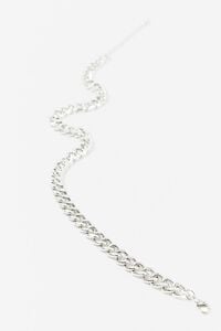 SILVER Chunky Curb Chain Necklace, image 4