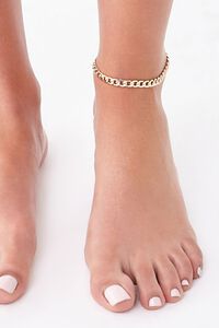Chunky Curb Chain Anklet, image 2