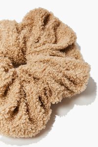 TAUPE Boucle Knit Scrunchie, image 3