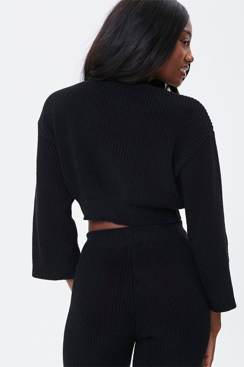 BLACK Drop-Sleeve Sweater, image 3