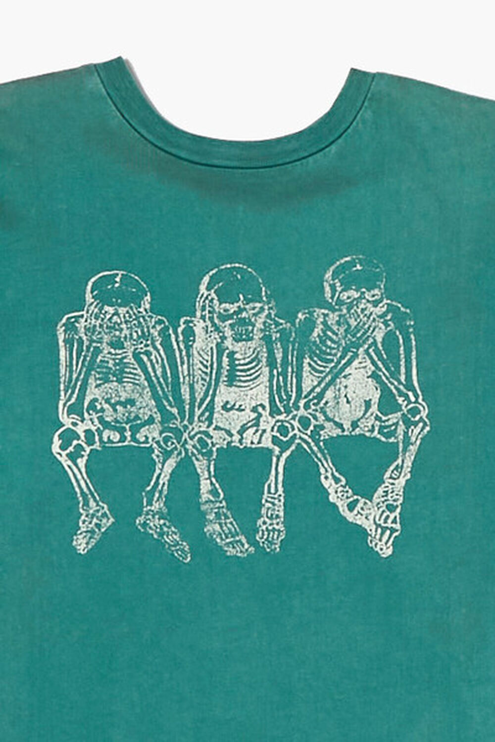 GREEN/MULTI Kids Skeleton Graphic Tee (Boys + Girls), image 3