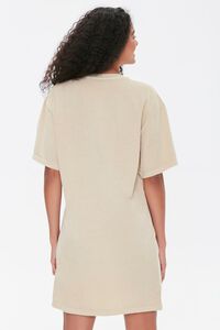 TAUPE/MULTI Malibu Graphic T-Shirt Dress, image 3