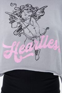 GREY/MULTI Heartless Cupid Graphic Sweatshirt, image 5
