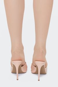 NUDE Faux Patent Leather Stiletto Heels, image 3
