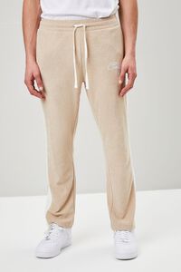 TAUPE/CREAM Embroidered Casbah Palace Graphic Sweatpants, image 2
