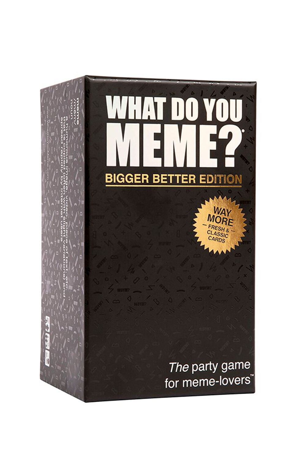 BLACK/MULTI What Do You Meme Game, image 1
