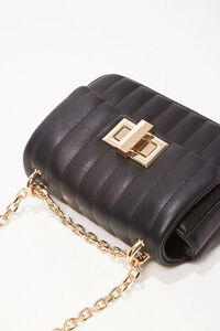 Quilted Faux Leather Crossbody, image 3