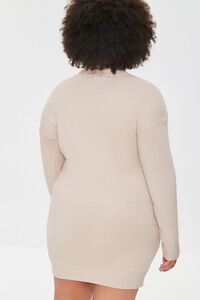 GOAT Plus Size Turtleneck Sweater Dress, image 3