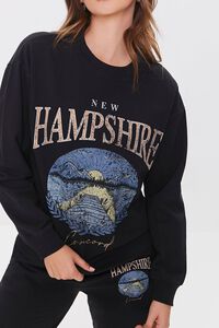 BLACK/MULTI New Hampshire Graphic Pullover, image 5