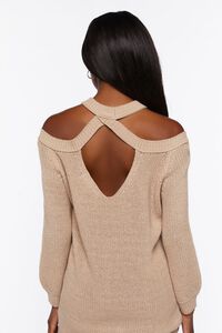 Open-Shoulder Oversized Sweater, image 3