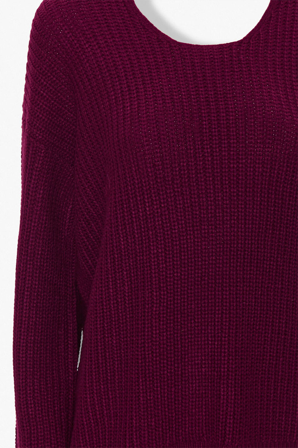 Cable-Knit Cutout Sweater, image 3