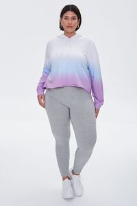 Plus Size Active Ombre Hoodie, image 4