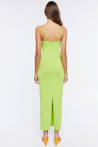 GREEN APPLE Back-Slit Cami Maxi Dress, image 3