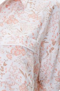 IVORY/MULTI Floral Print Pocket Shirt, image 3