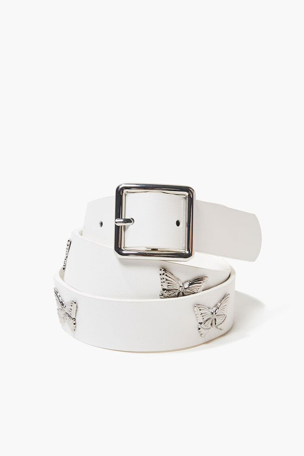 WHITE/SILVER Butterfly Hip Belt, image 1