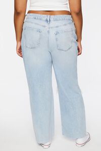 LIGHT DENIM Plus Size 90s-Fit High-Rise Jeans, image 4