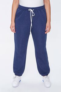 NAVY Plus Size French Terry Joggers, image 2