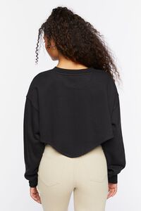 BLACK/MULTI Princeton University Cropped Pullover, image 3