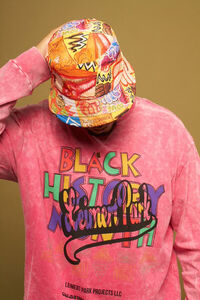 PINK/MULTI Ashley Walker Black History Month Graphic Pullover, image 1