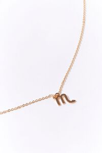 GOLD Scorpio Charm Necklace, image 1