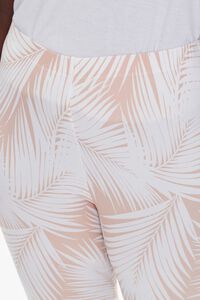 NUDE/WHITE Plus Size Patterned Jordyn Pants, image 5