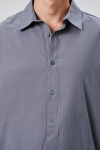 CHARCOAL Long-Sleeve Buttoned Shirt, image 5