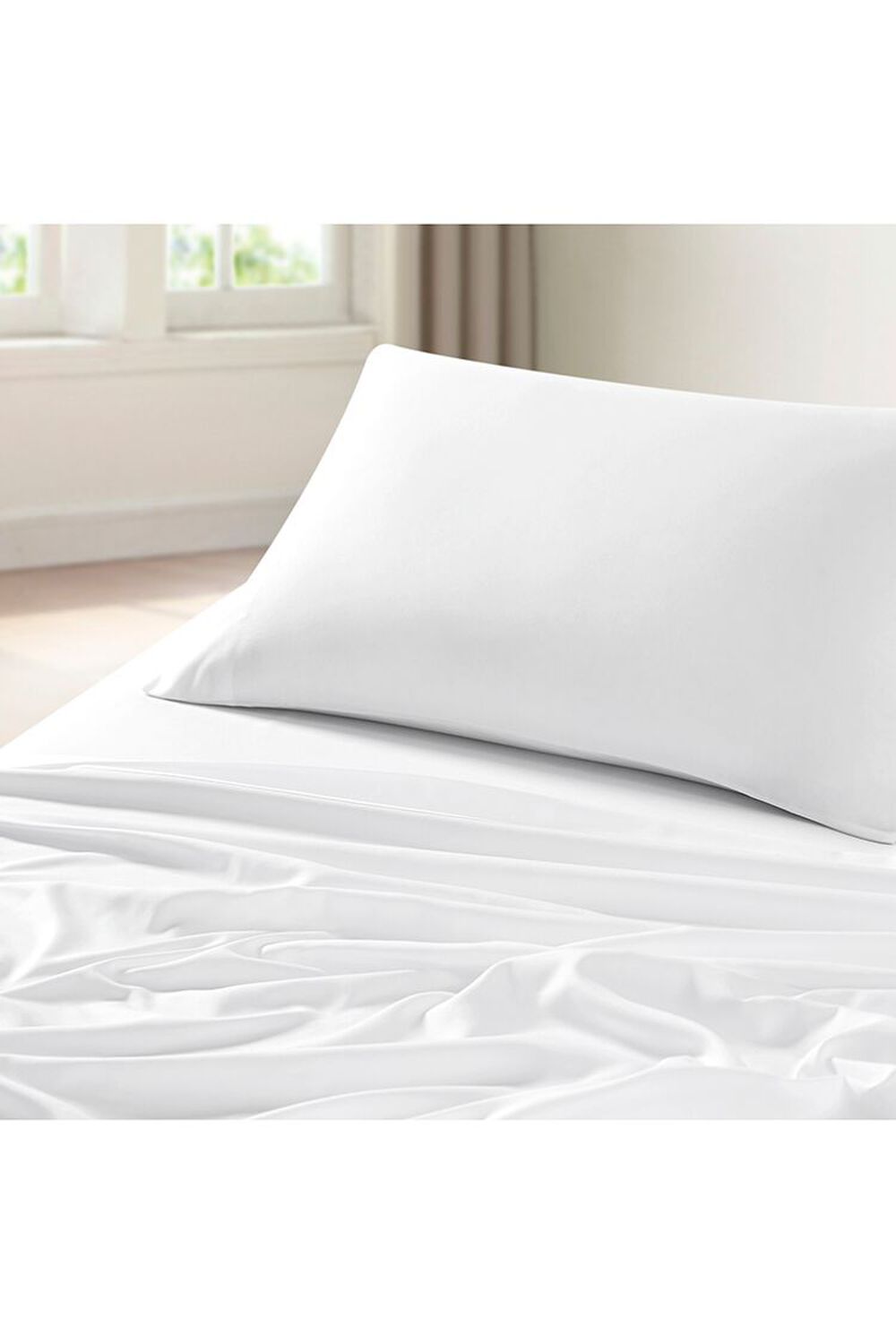 WHITE Queen-Sized Sheet Set, image 1