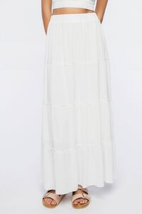 WHITE Sweetheart Cropped Cami & Maxi Skirt Set, image 5