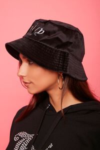 BLACK/SILVER Juicy Couture Bucket Hat, image 2