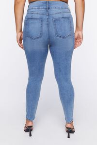 MEDIUM DENIM Plus Size Uplyfter Skinny Jeans, image 4