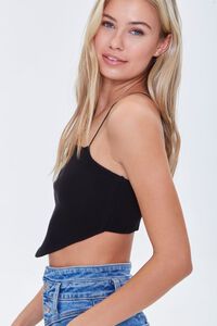 Sweater-Knit Cropped Cami, image 2