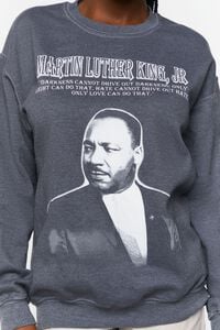 CHARCOAL/MULTI Martin Luther King Jr Graphic Pullover, image 5