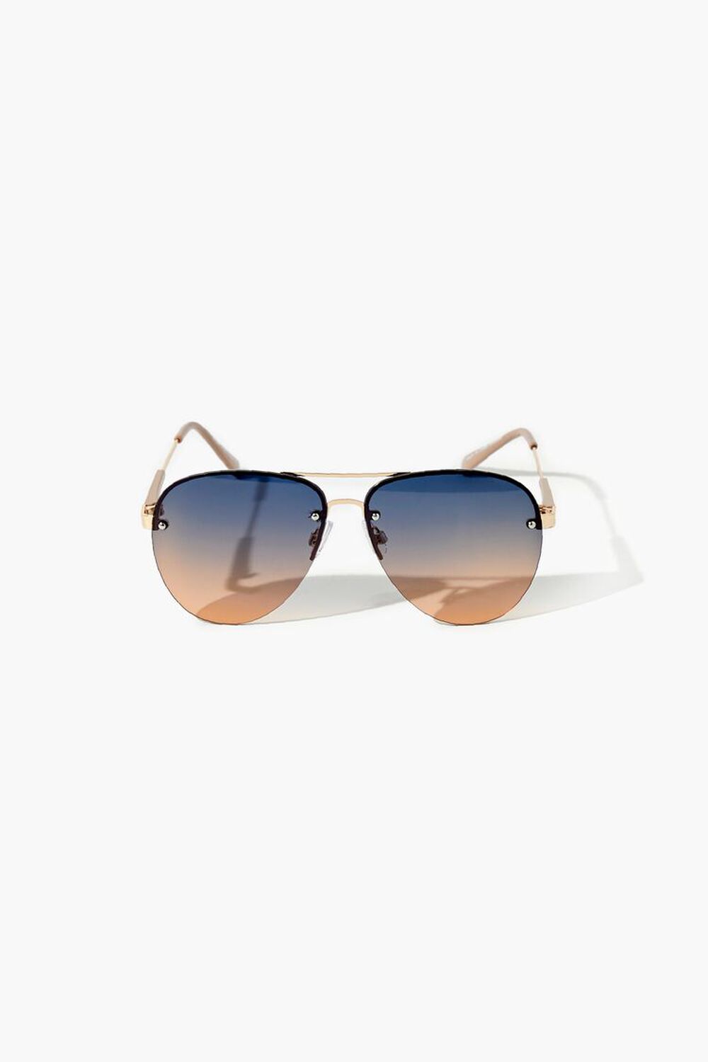 GOLD/MULTI Gradient Aviator Sunglasses, image 1