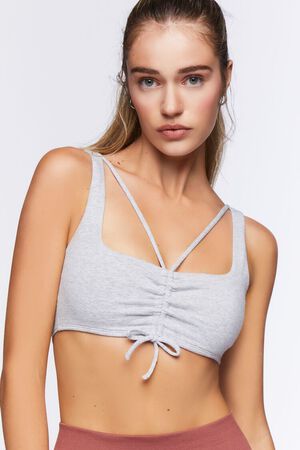 Womens Ruched Sports Bras