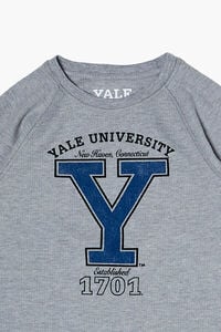 GREY/MULTI Girls Yale University Pullover (Kids), image 3