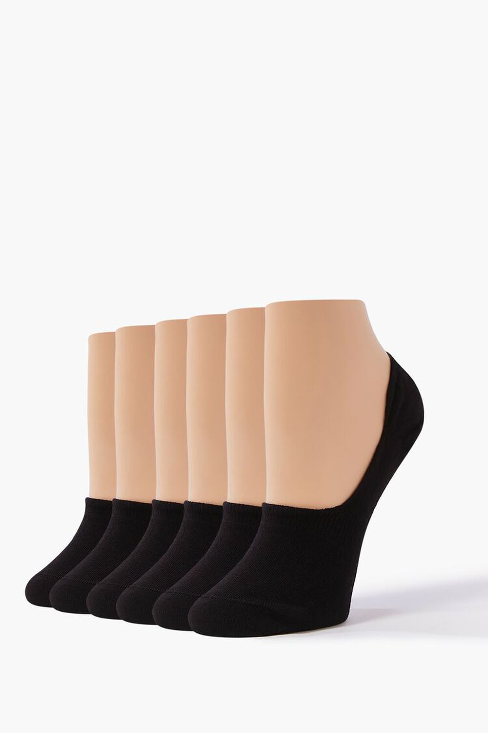 BLACK/BLACK No-Show Sock Set, image 1