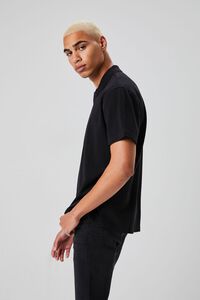 BLACK Short-Sleeve Polo Shirt, image 2