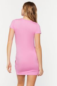 ROSE Cutout Mini T-Shirt Dress, image 3