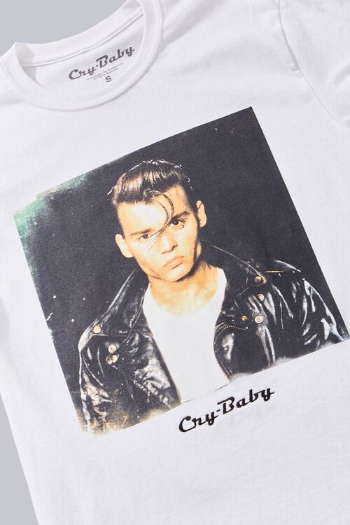 WHITE/MULTI Cry Baby Graphic Tee, image 3