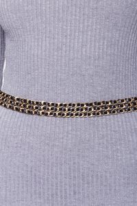 Layered Curb Chain Hip Belt, image 4