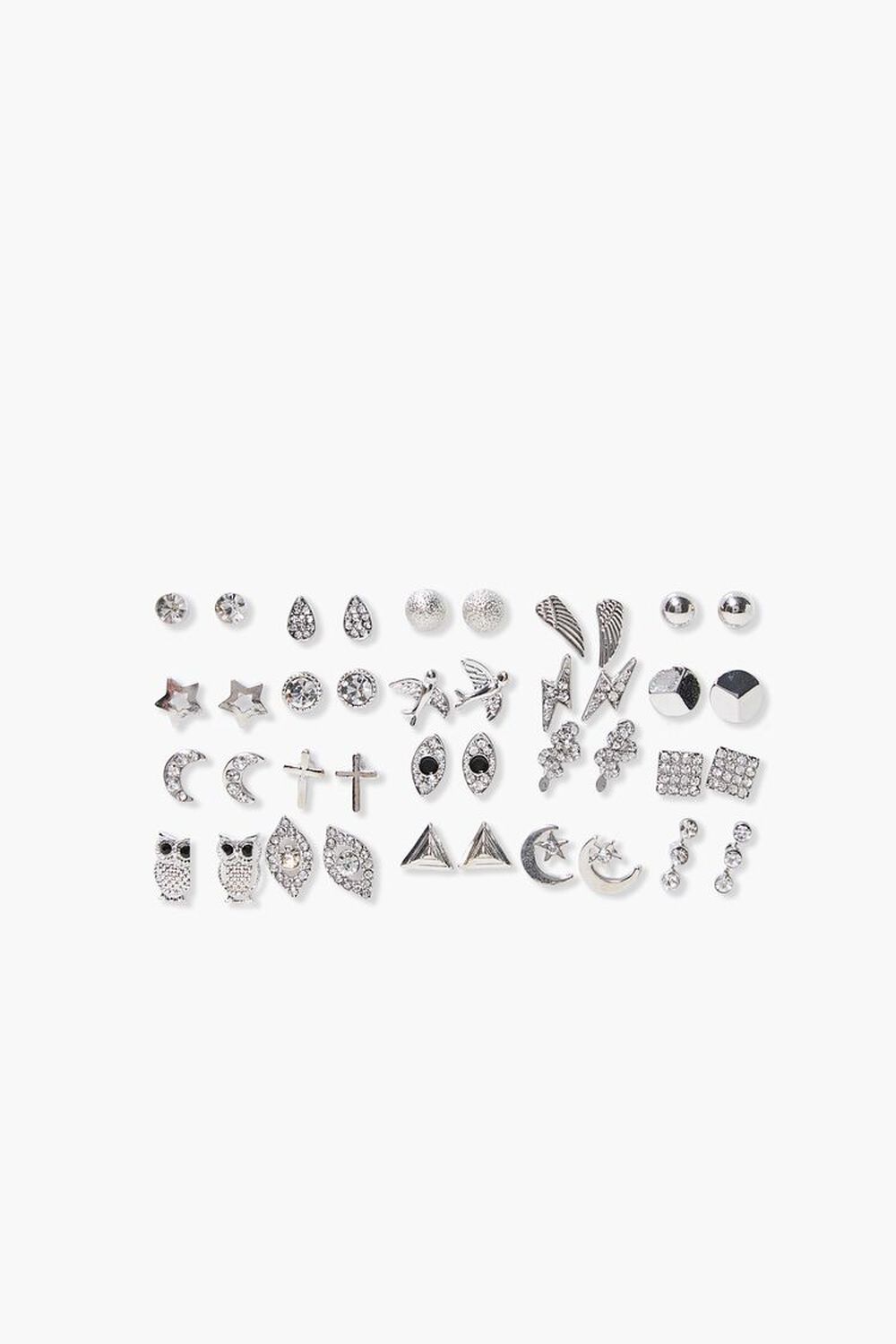 SILVER Variety Stud Earring Set, image 1