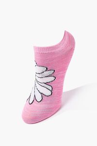PINK/MULTI Daisy Graphic Ankle Socks, image 2