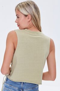 OLIVE/MULTI Made In The West Muscle Tee, image 4
