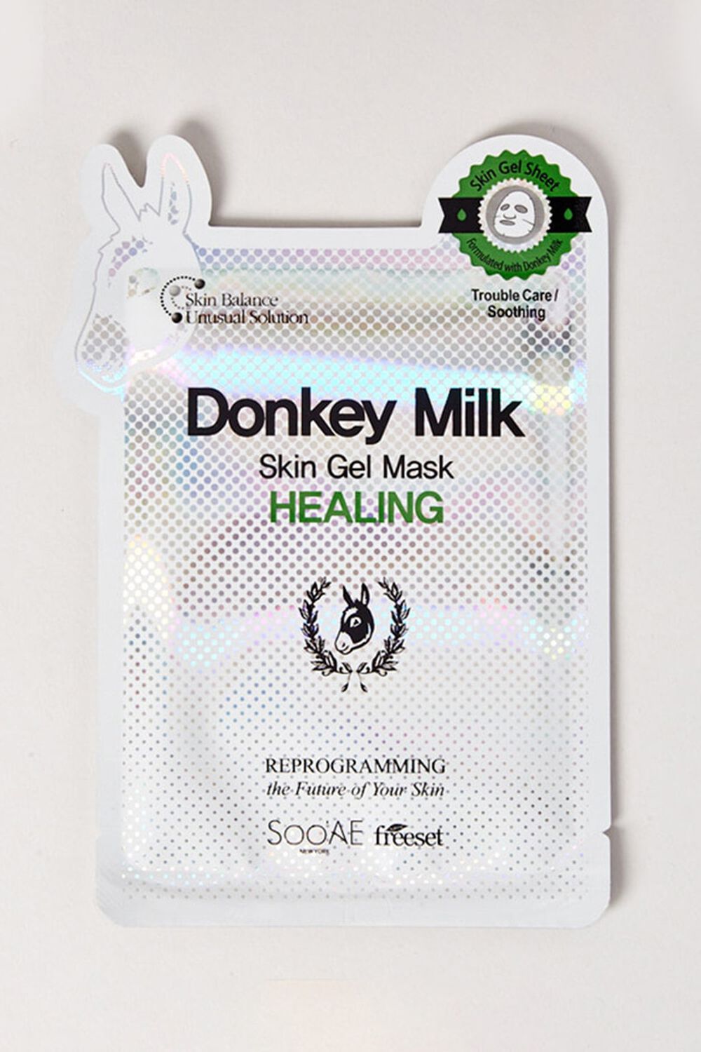GREEN Donkey Milk Skin Gel Mask Set, image 1