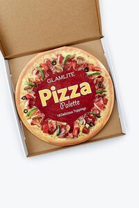 RED/MULTI Glamlite Pizza Palette, image 4
