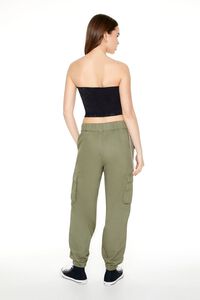 DEEP GREEN Wallet Chain Cargo Joggers, image 3