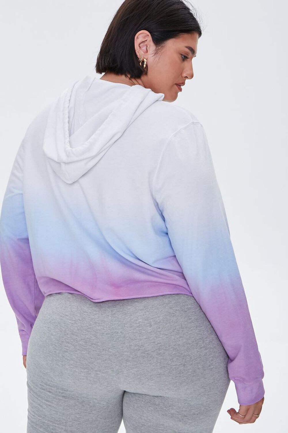 Plus Size Active Ombre Hoodie, image 3